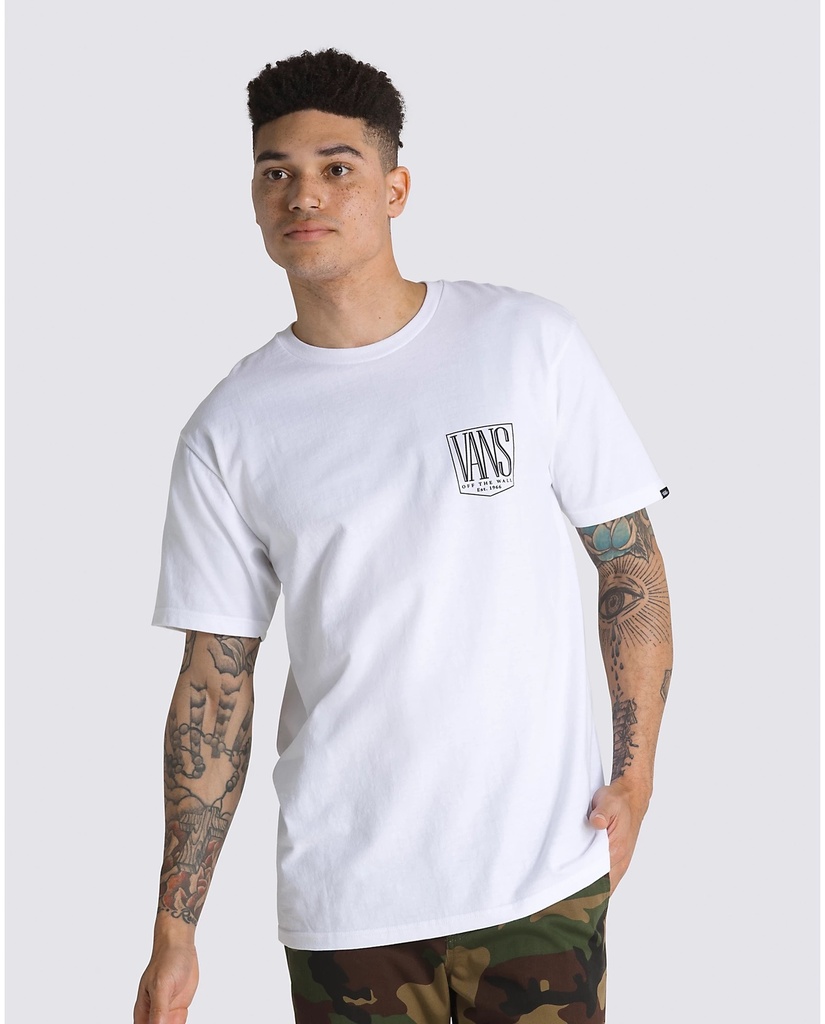 VANS TALL TYPE SHORT SLEEVE TEE WHITE 5 0 Boardshop
